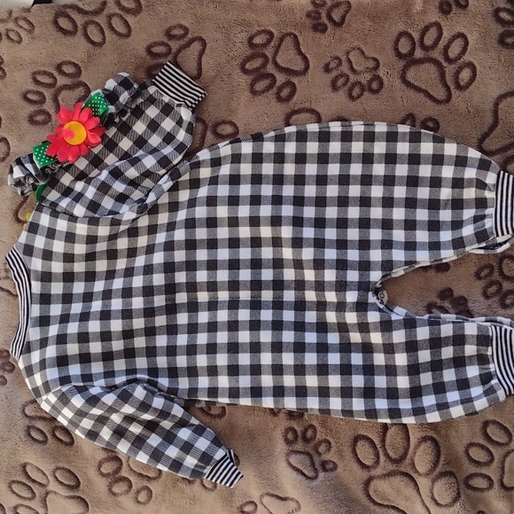 Girls Outfit Tickle Me! Size 12 Months with Headband - Picture 2 of 4